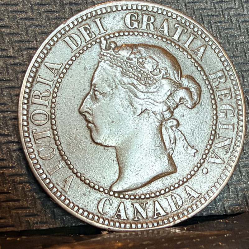 1893 CANADA PENNY CENT UNCOMMON HIGH QUALITY COIN 00908BB2 - Image 6