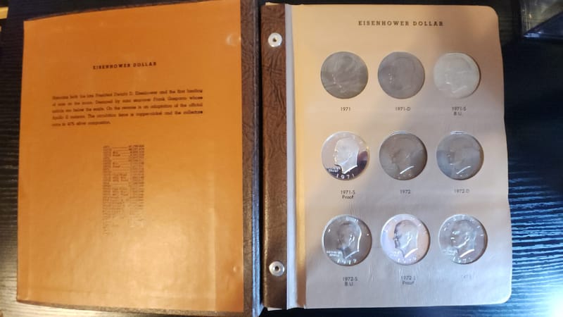 Eisenhower Complete Dansco Book - Free Shipping! - Image 2