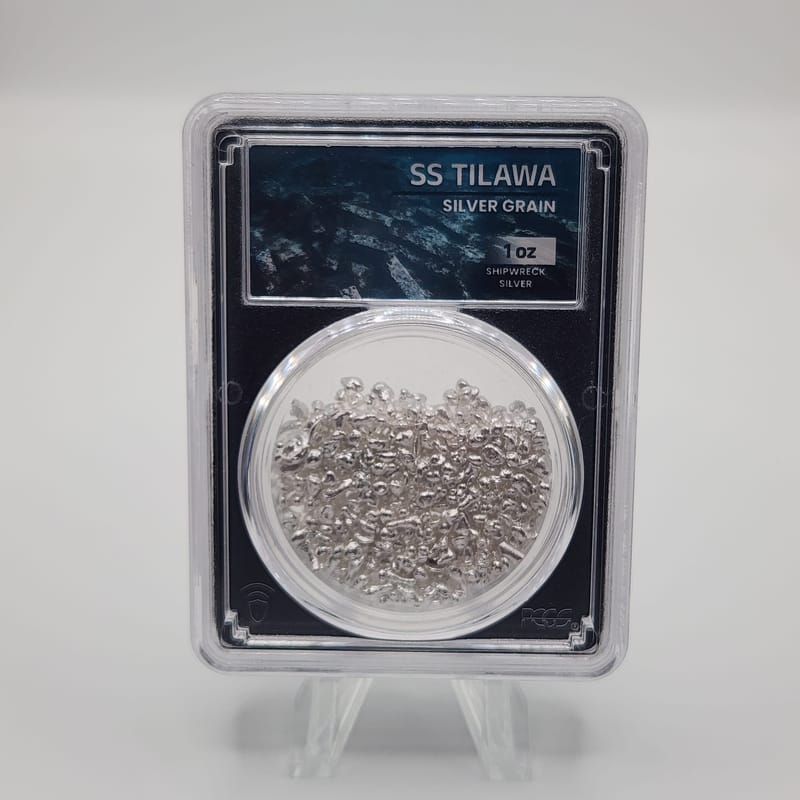 SS Tilawa 1oz Silver Grain - PCGS Certified - Image 1