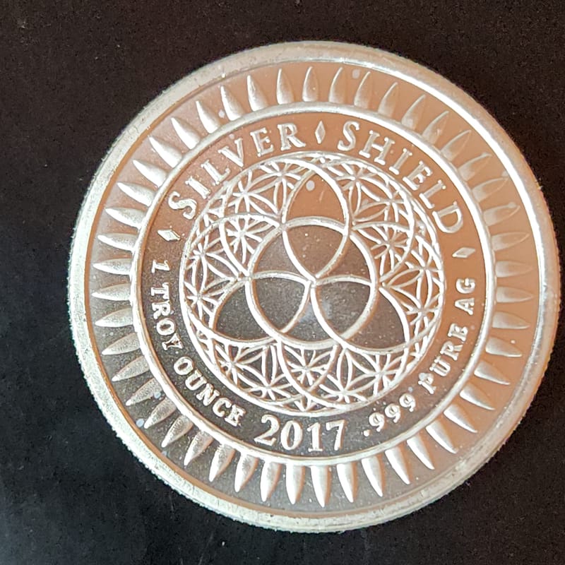 2017 Silver Shield 1oz .999 Blinded Liberty (9/11  - Image 6