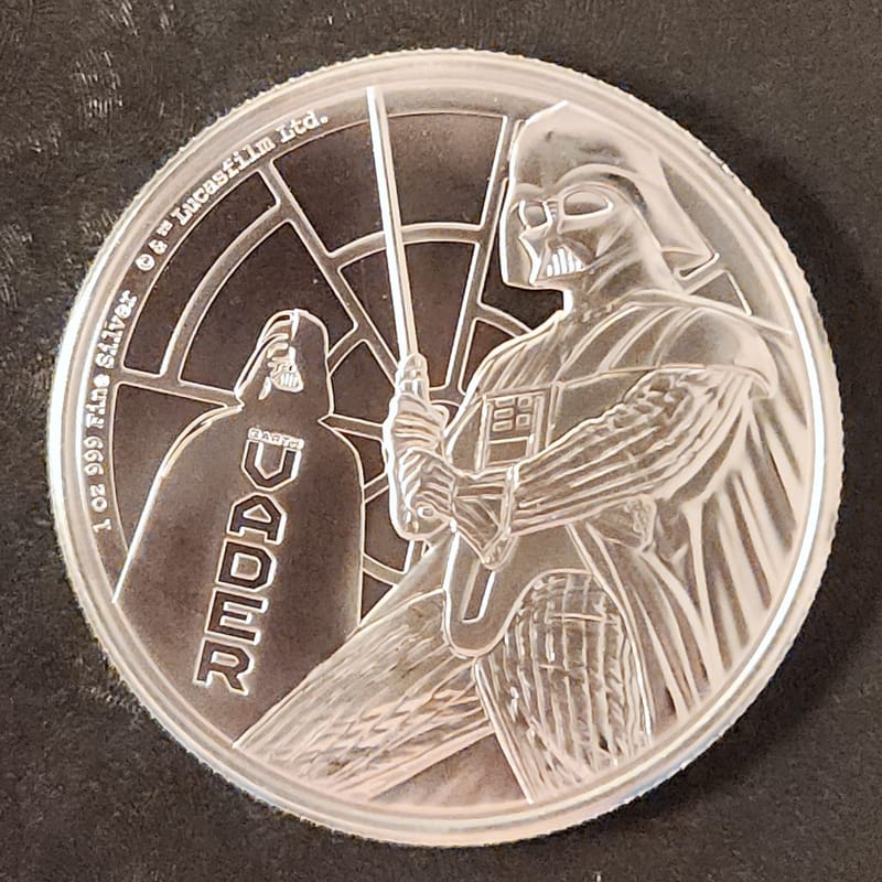 2022 Niue Vader Star Wars Coin 1oz .999 - Image 6
