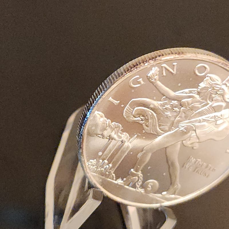 2017 Silver Shield 1oz .999 Blinded Liberty (9/11  - Image 7