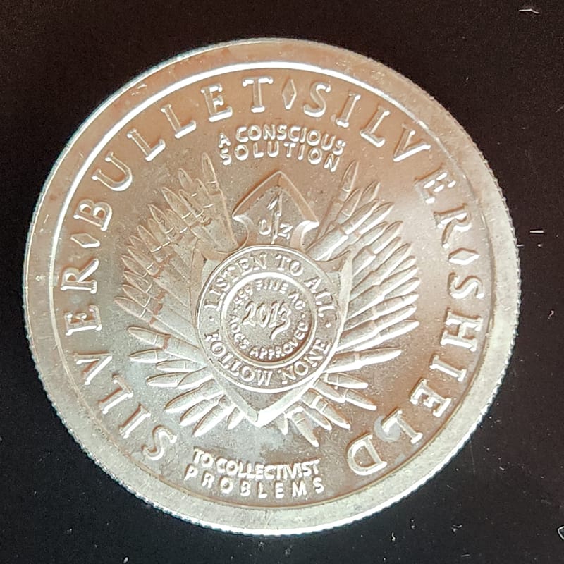 2013 Silver Shield Slave Queen Keep Calm 1oz .999 - Image 4