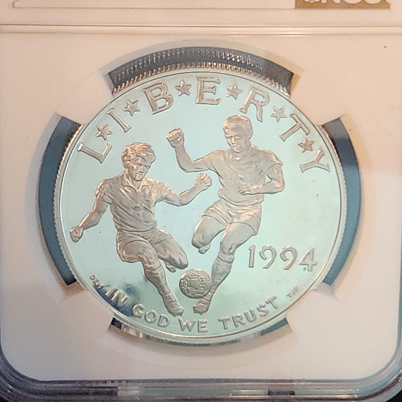Matching Slab Label Error - 2 Silver Commems - Image 5