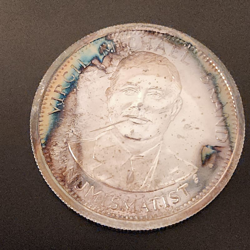 1983 RARE Vintage 1oz - Virgil Michael Brand - Image 3