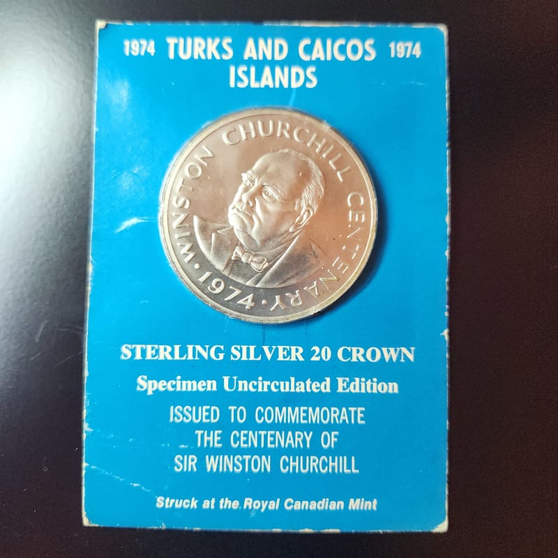 1975 Churchill 100th 1.25oz of Sterling Silver - Image 4