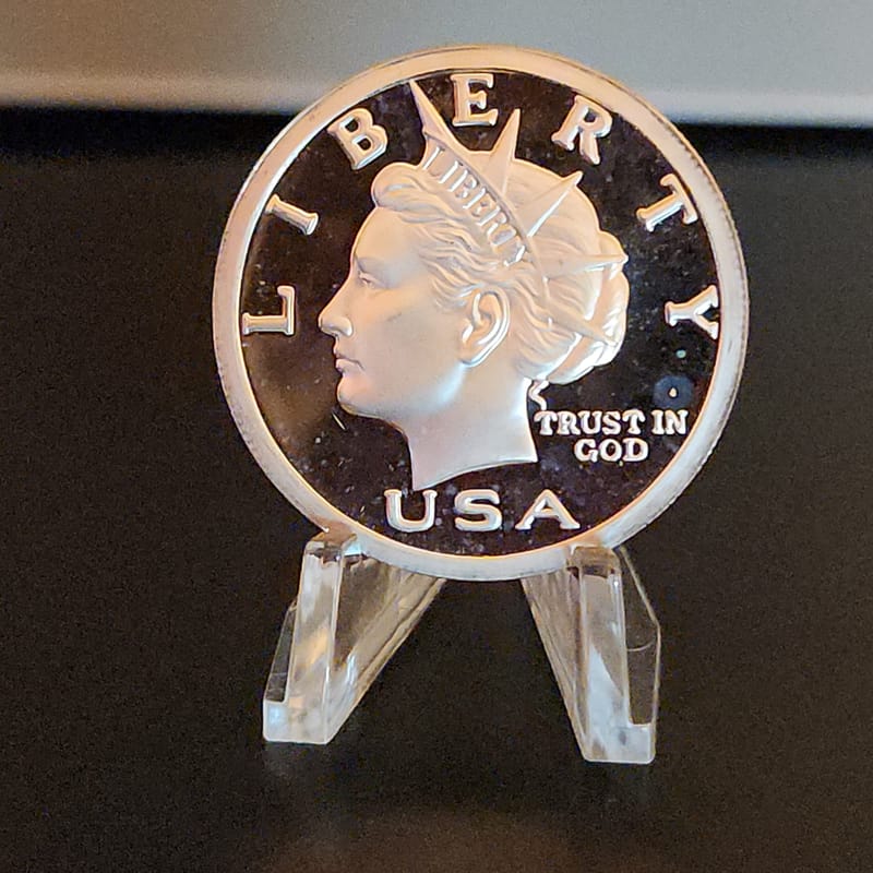 2006 NORFED $20 RARE Liberty Dollar 1oz .999 - Image 5