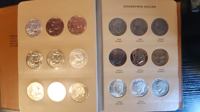 Eisenhower Complete Dansco Book - Free Shipping! - Image 4