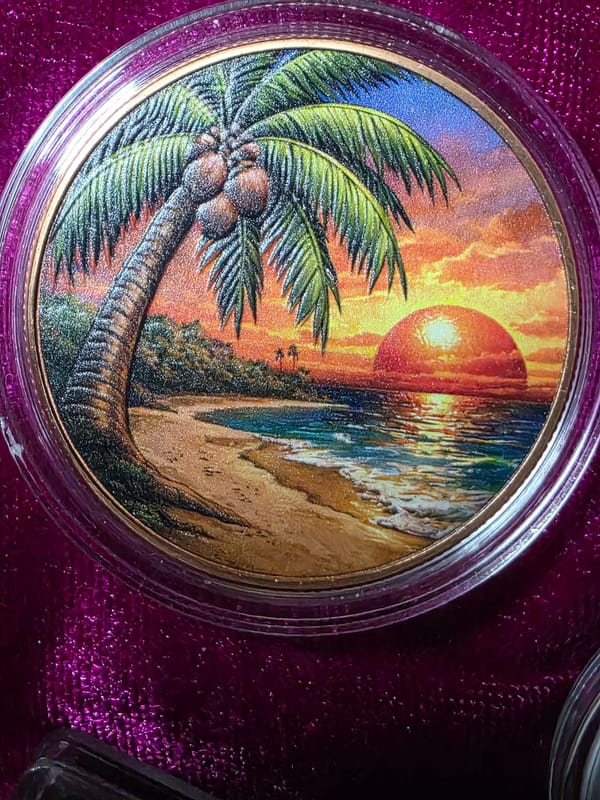 LOT: 2. .999 Copper.  2x 1oz FLORIDA   - Image 4