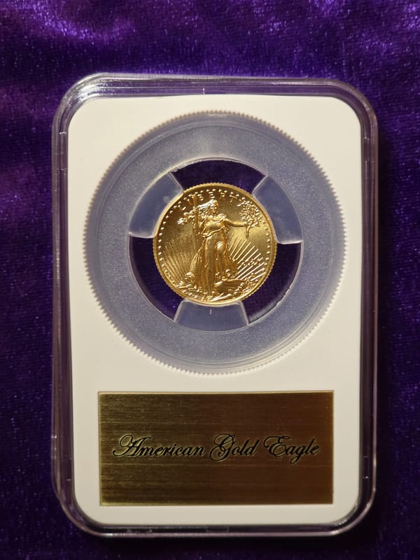2026 $10 1/4oz American Gold Eagle Uncirculated  - Image 5