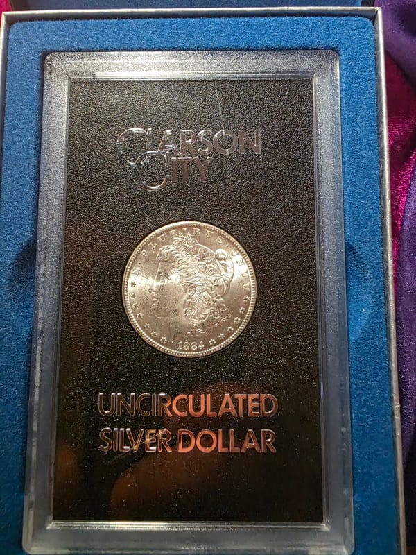 1884-CC S$1 GSA Hoard Morgan Dollar  - Image 3