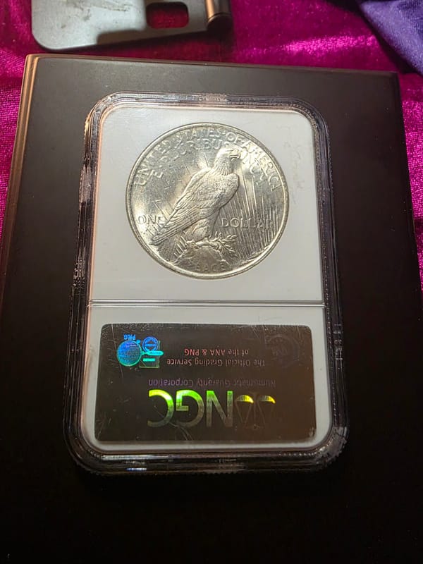 1923 S$1 Peace Dollar MS65 - Image 5