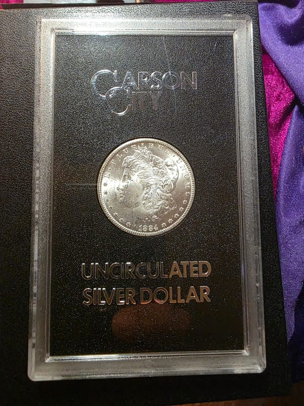 1884-CC S$1 GSA Hoard Morgan Dollar  - Image 4
