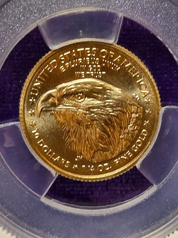 2026 $10 1/4oz American Gold Eagle Uncirculated  - Image 3