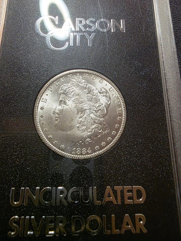 1884-CC S$1 GSA Hoard Morgan Dollar  - Image 7