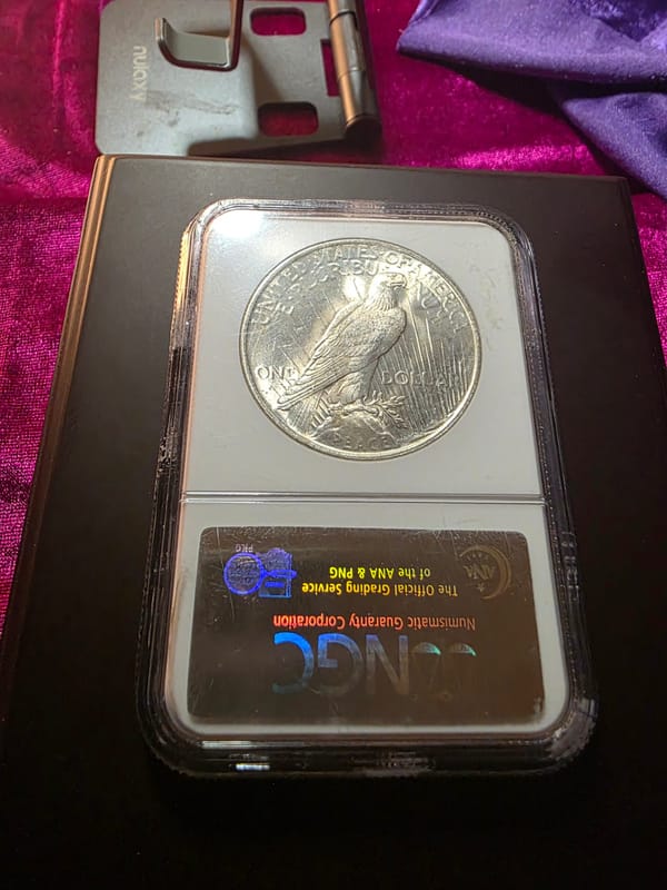 1923 S$1 Peace Dollar MS65 - Image 6