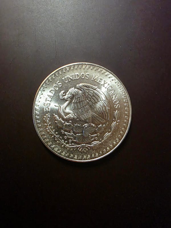 1984 1oz Silver Mexican Libertad  - Image 3