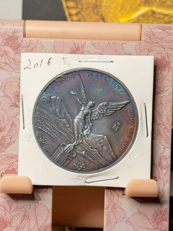  2016  1 onza libertad  crazy toned  - Image 2