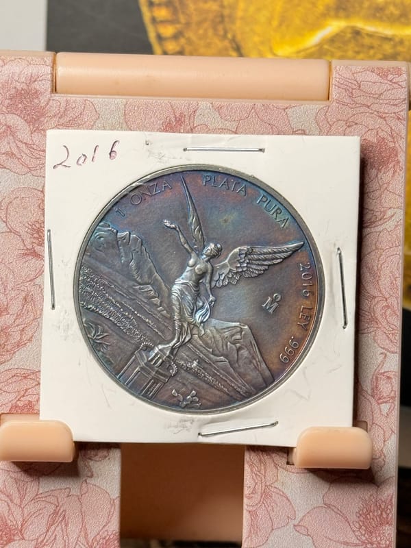  2016  1 onza libertad  crazy toned  - Image 1