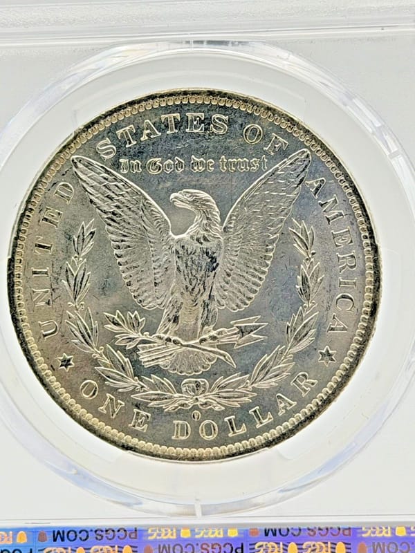1883-O Morgan Silver Dollar $1 PCGS MS62 Business Strike New Orleans 90% Silver - Image 7
