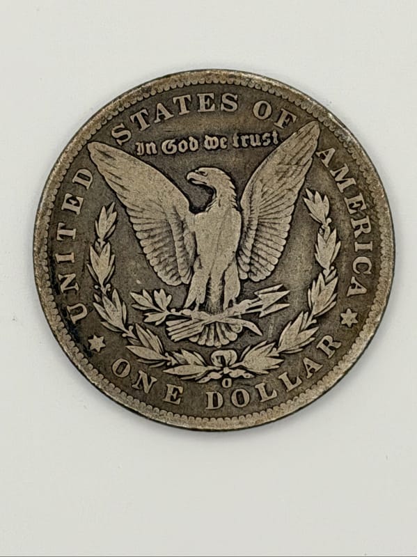 1886-O Morgan Silver Dollar $1 Semi-Key Date - Image 2