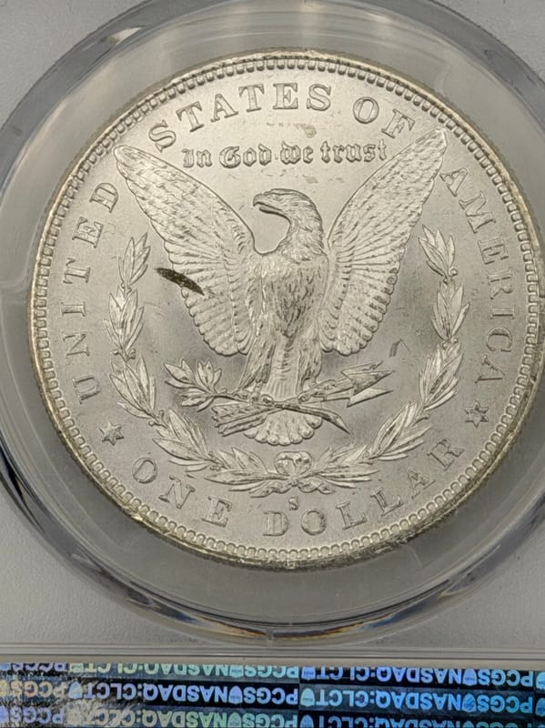 1879-S Morgan Silver Dollar PCGS MS65 - Image 4
