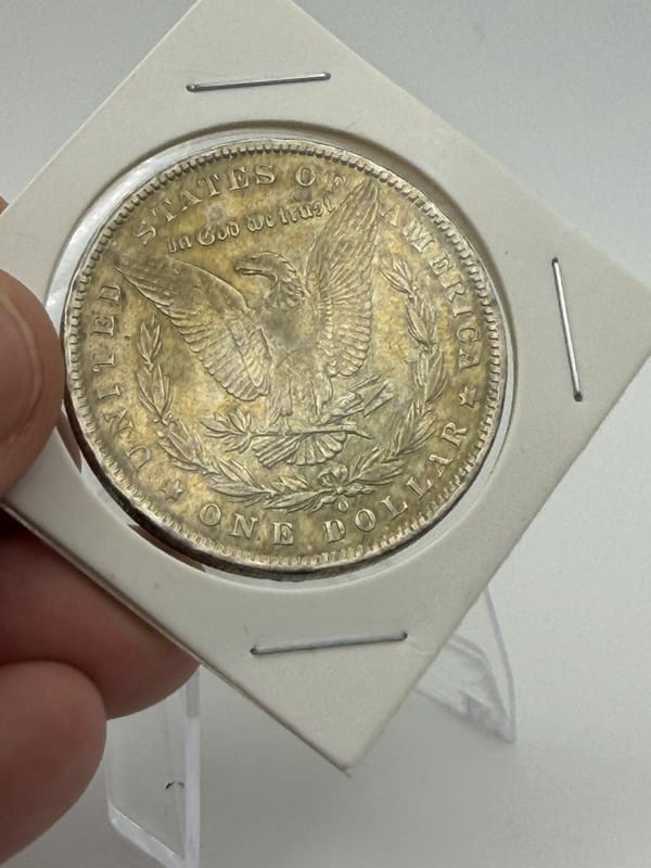 1886-O Morgan Silver Dollar $1 Semi-Key Date New Orleans XF/AU See Photos - Image 4