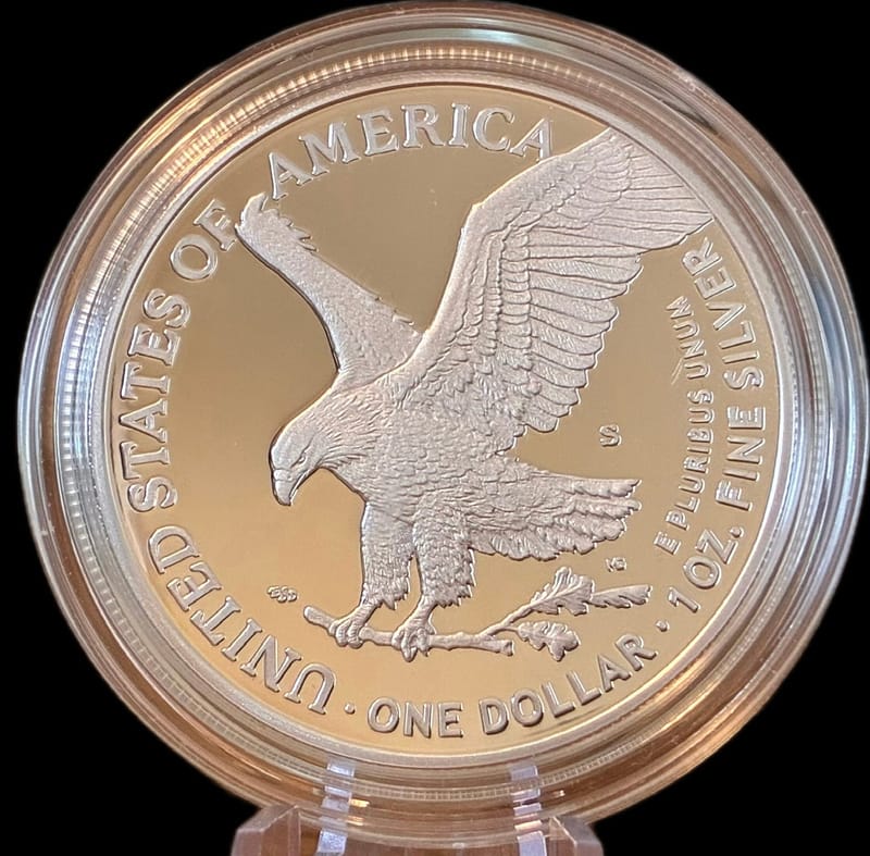 2024-S PROOF AMERICAN SILVER EAGLE 1 oz SILVER - Image 6