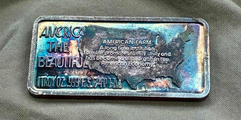 TONER 1 oz SILVER AMERICA the BEAUTIFUL - Image 4