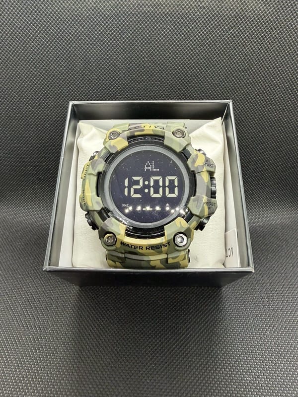 Activa Tactical Watch Green Camo Water Resistant - Image 1