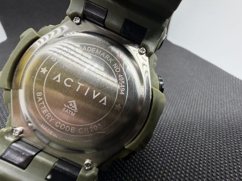 Activa Tactical Watch Green Camo Water Resistant - Image 2
