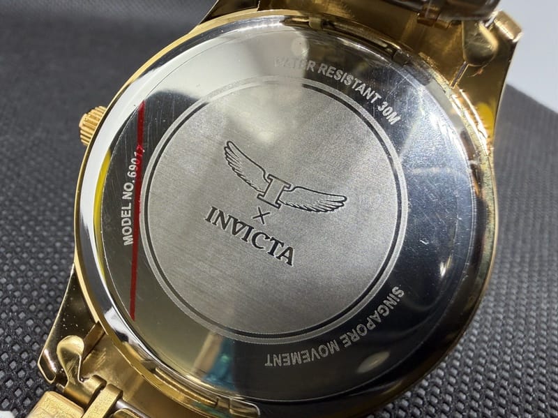 Invicta Specialty 41mm Men's Watch Gold Dial - Image 7