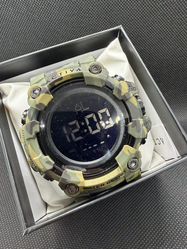 Activa Tactical Watch Green Camo Water Resistant - Image 4