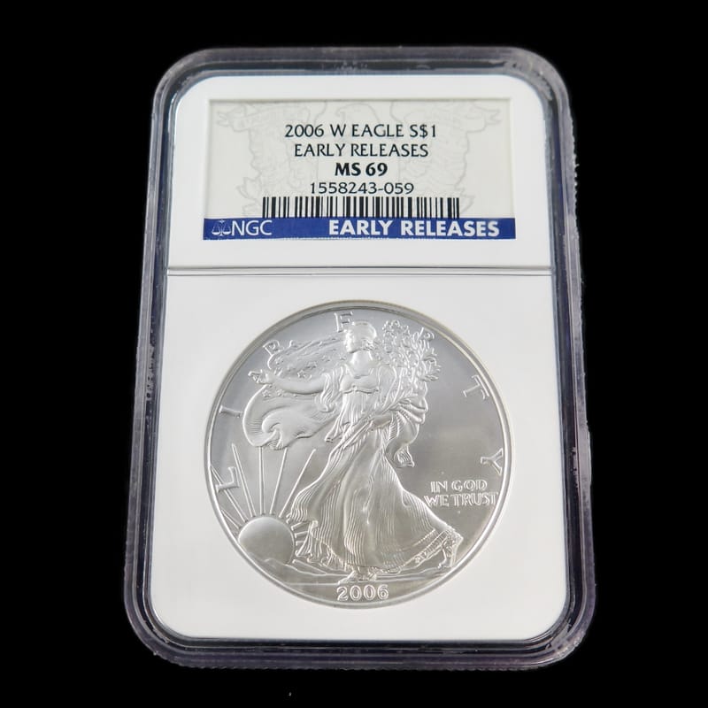 American Silver Eagle NGC MS69 Early Releases - Image 3