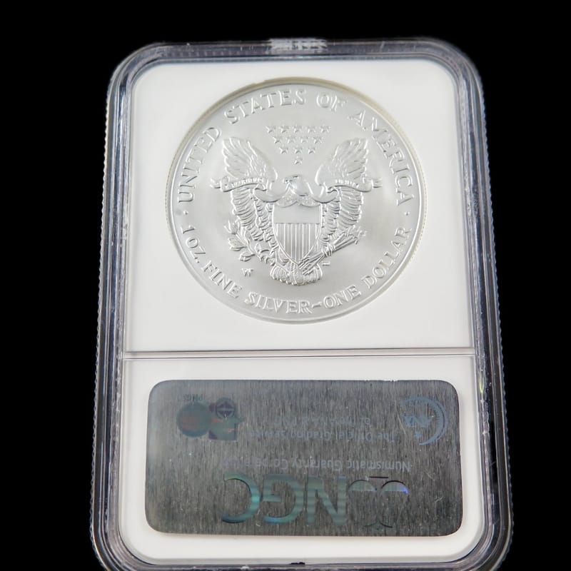 American Silver Eagle NGC MS69 Random Date - Image 7