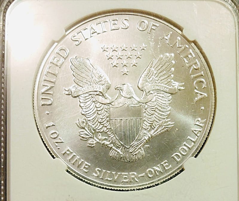 2020 American Silver Eagle 1 oz .999 Silver Coin - Image 3