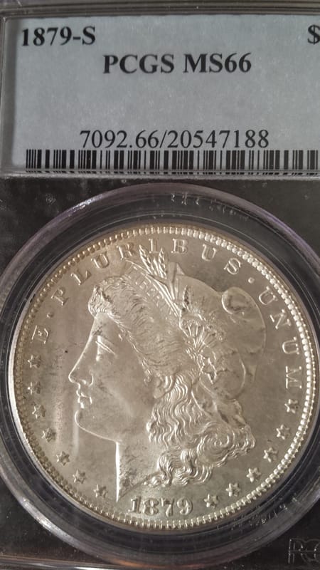 1879-S PCGS MS66 Morgan dollar - Image 4