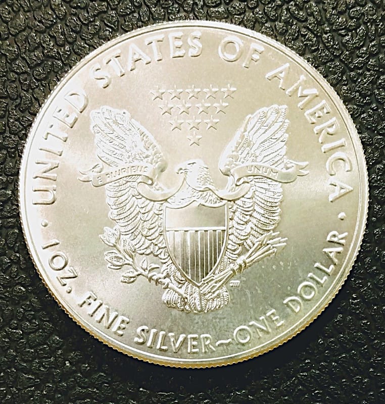 2020 American Silver Eagle 1 oz .999 Silver Coin - Image 2