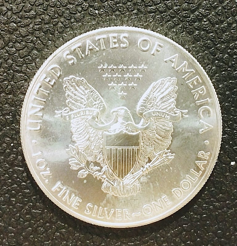 2020 American Silver Eagle 1 oz .999 Silver Coin - Image 4