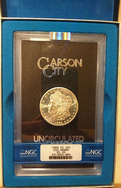 1884-CC GSA NGC MS65 Morgan  - Image 1