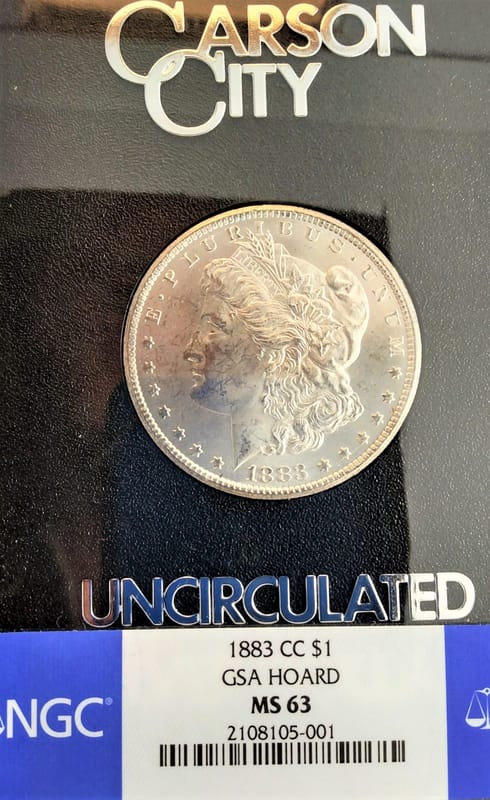 1883-CC GSA NGC MS63 Morgan dollar - Image 3
