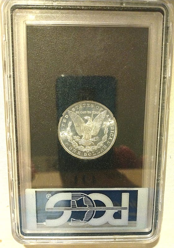 1885-CC MS64 GSA hoard - PCGS Lrg holder - Image 6