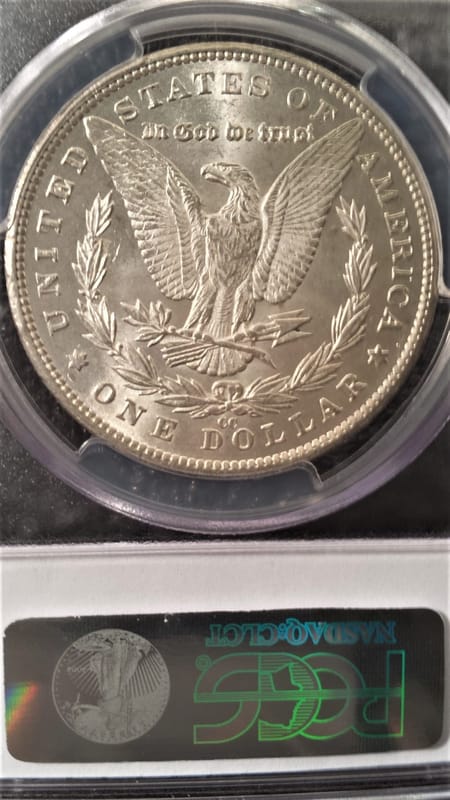 1881-CC PCGS MS63 Morgan dollar - Image 6