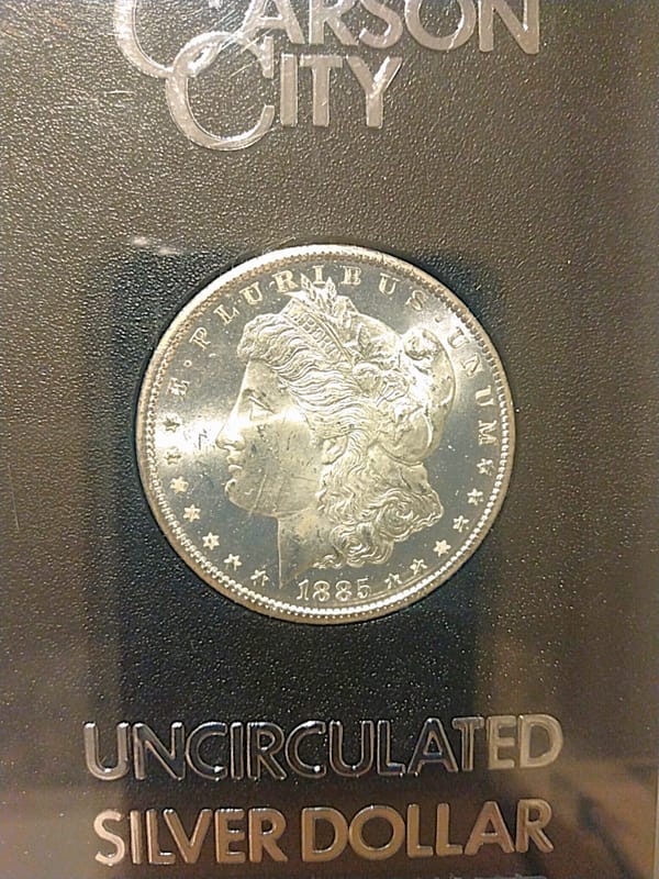 1885-CC MS64 GSA hoard - PCGS Lrg holder - Image 3