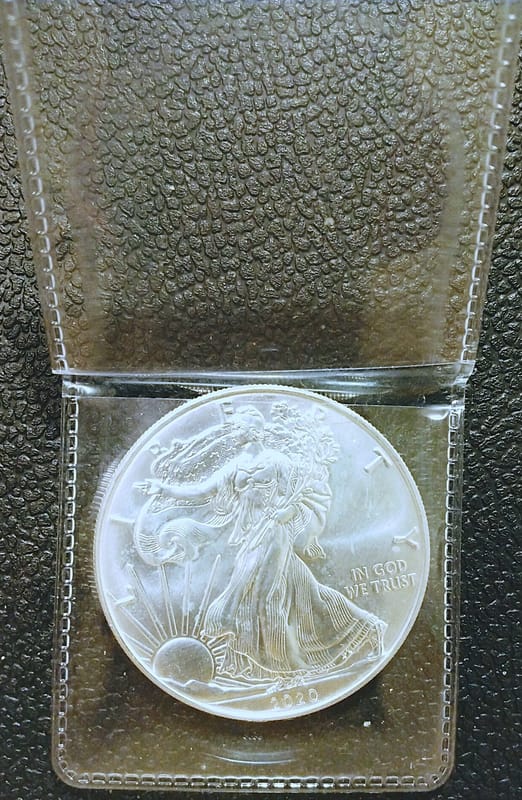 2020 American Silver Eagle 1 oz .999 Silver Coin - Image 5