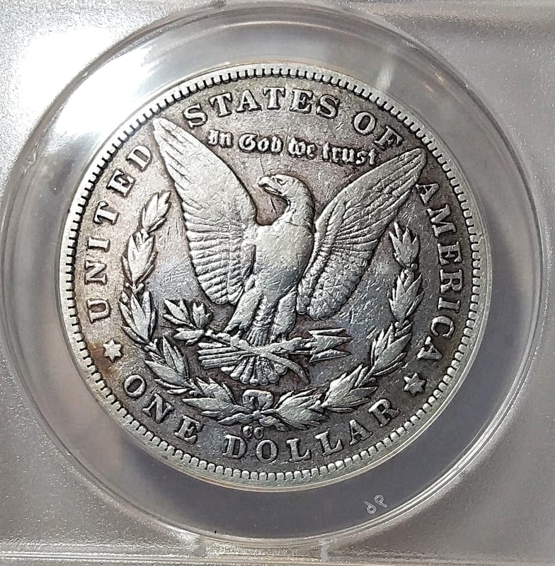 1881-CC ANAC VF20 Morgan dollar - Image 2