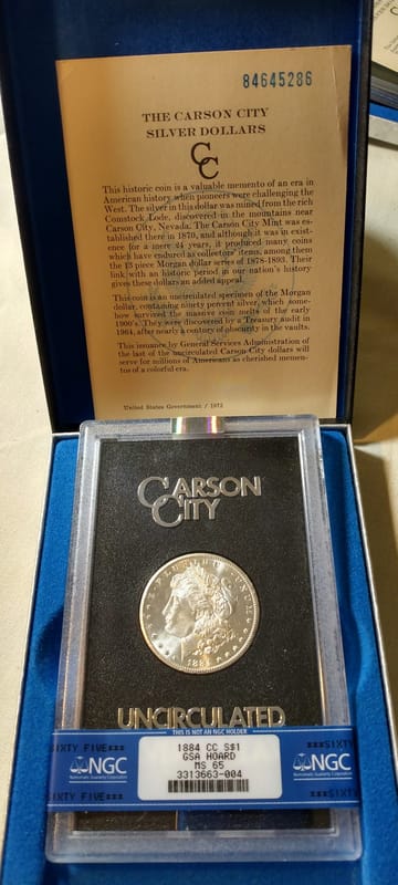 1883-CC GSA NGC MS63 Morgan dollar - Image 8