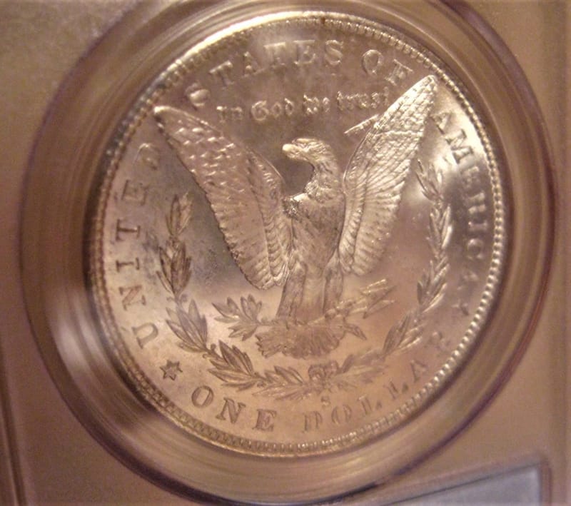 1880-S PCGS MS66 Morgan dollar - Image 7
