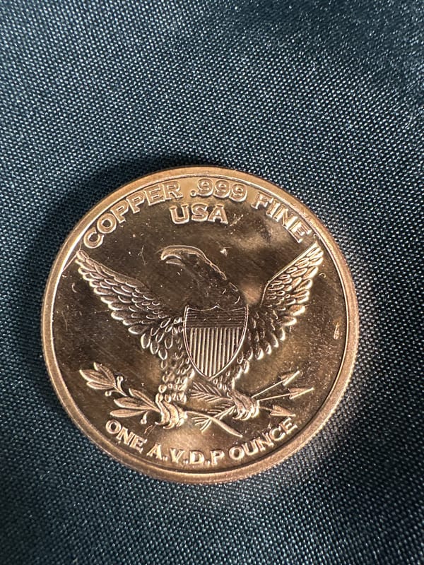 U.S. Army M4 Sherman Tank 1 oz .999 Copper Round - Image 3