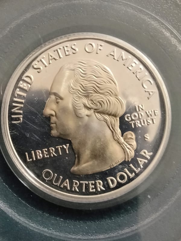 Silver Kentucky State Quarter PR-69 DCAM  - Image 3